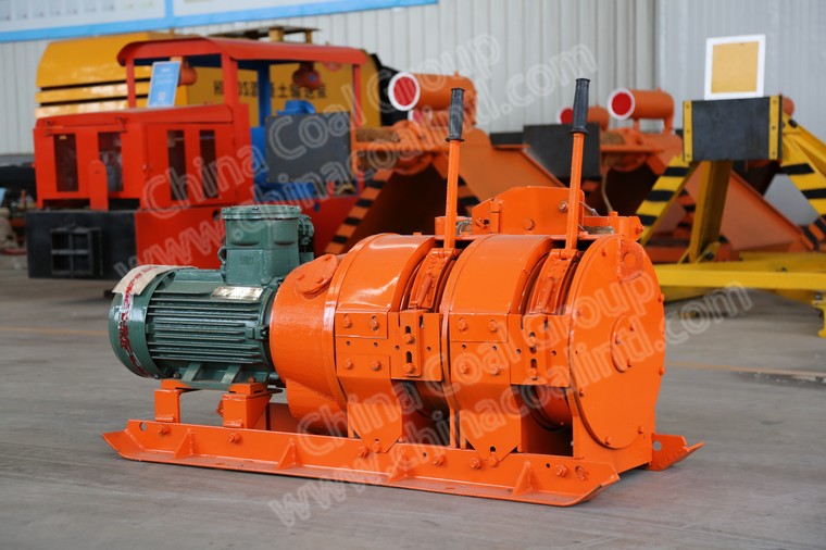 Use Environment Of Underground Mining Scraper Winch