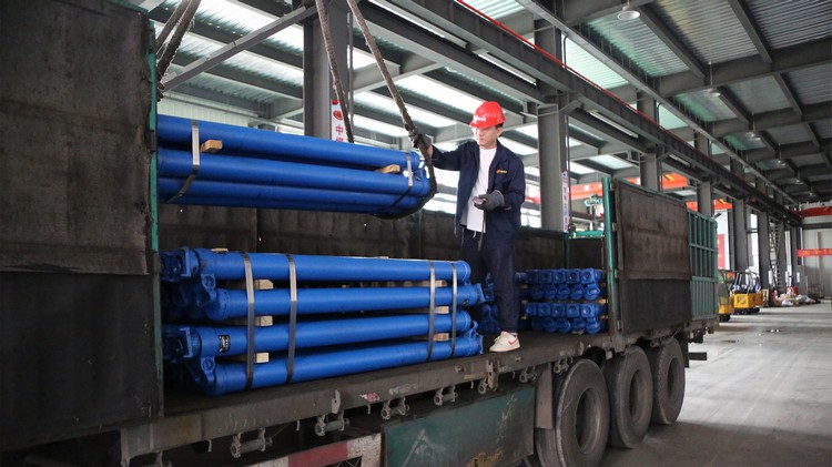 China Coal Group Sent Mining Single Hydraulic Props To Shanxi