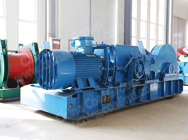 Type parameters of mine winch