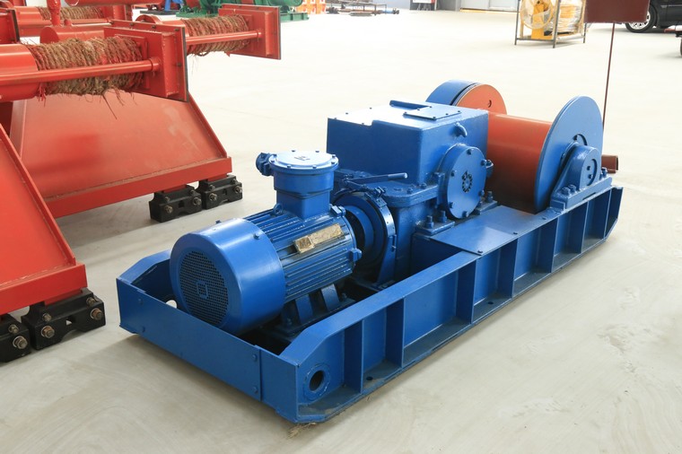 Underground Prop Pulling Winch