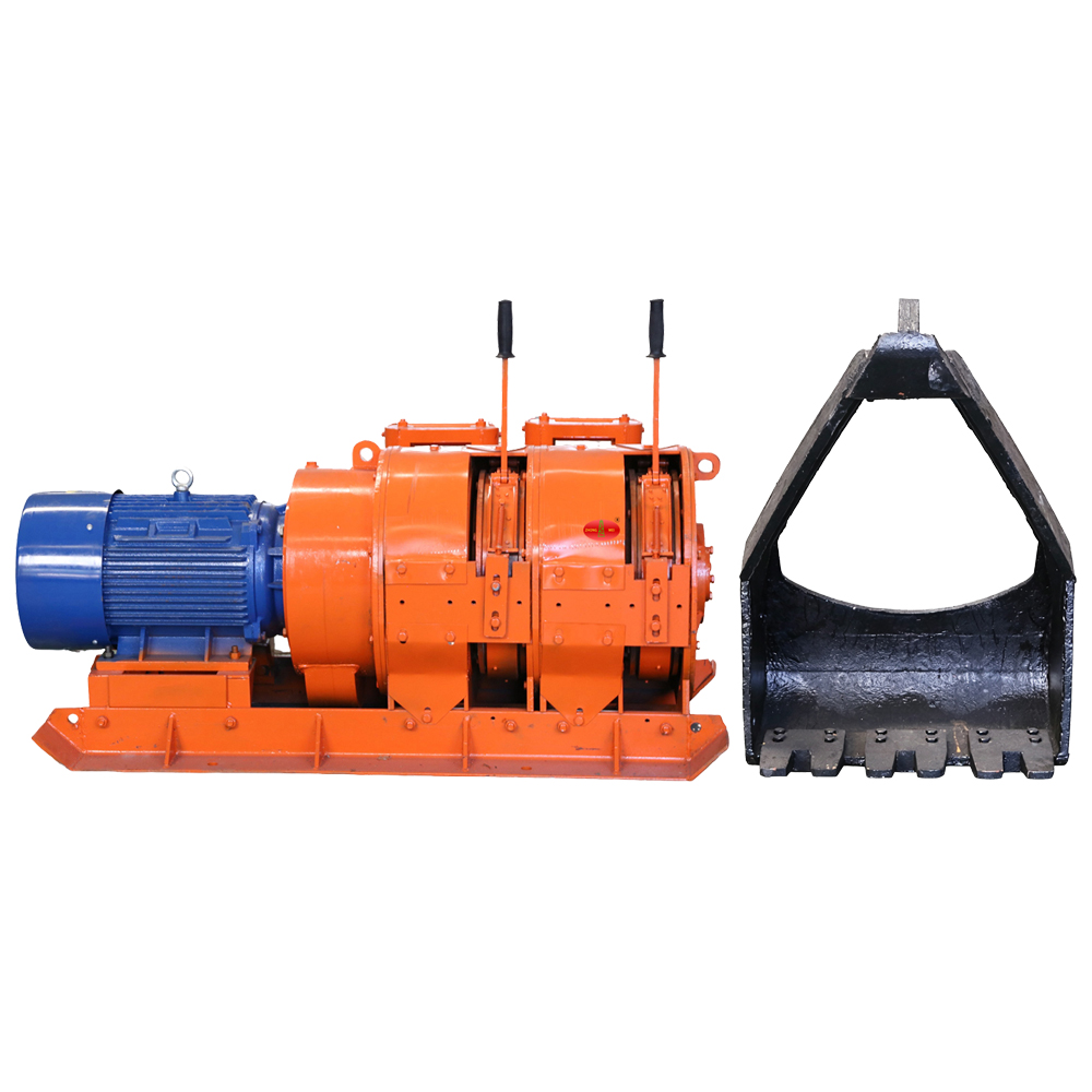 2JP Underground Electric Scraper Winch