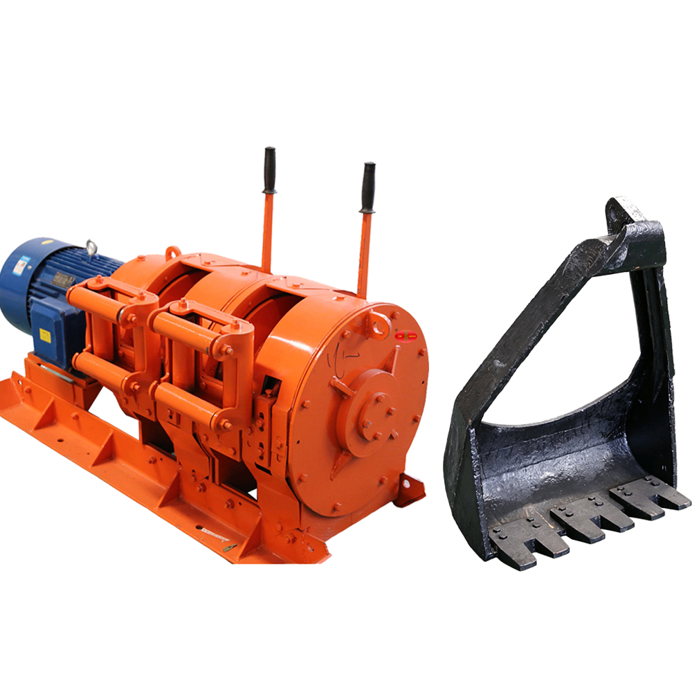 2JP(B)-7.5 Mining Electric Scraper Winch with Cast Steel Scraper